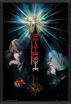 Bekeretezett plakát Death Note - Duo