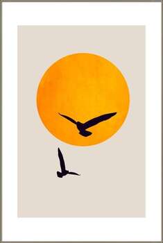 Plakát Birds In The Sky