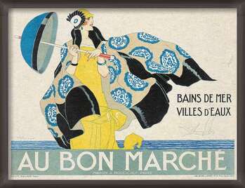 Plakát Au Bon Marché (Art Nouveau Vintage)